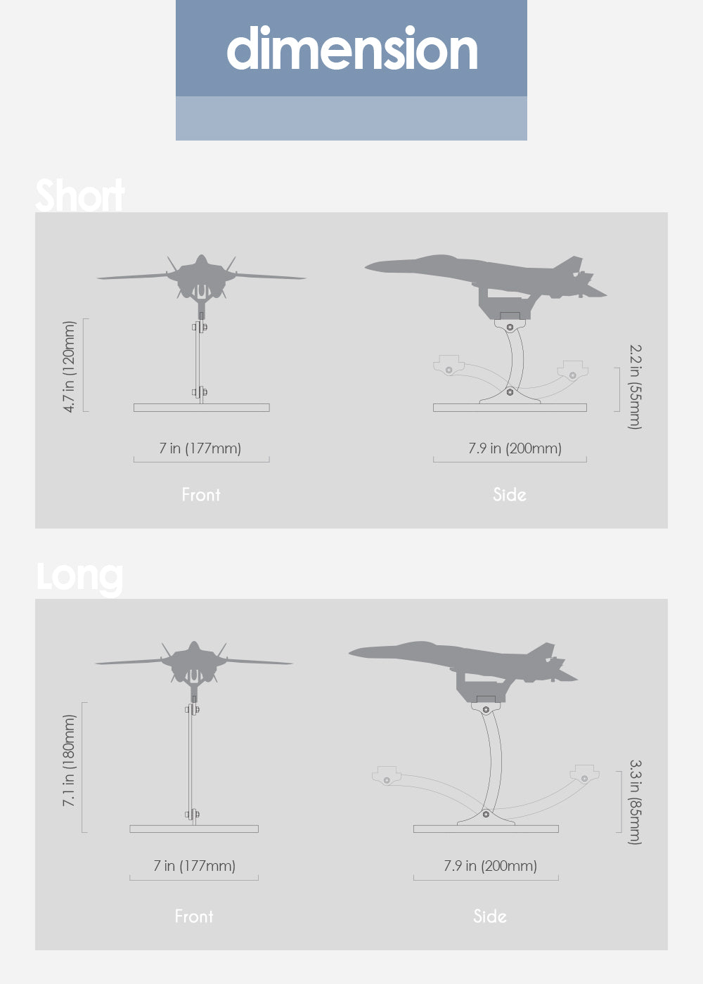 Archi Pro Series Stand for Macross (Long Ver.)