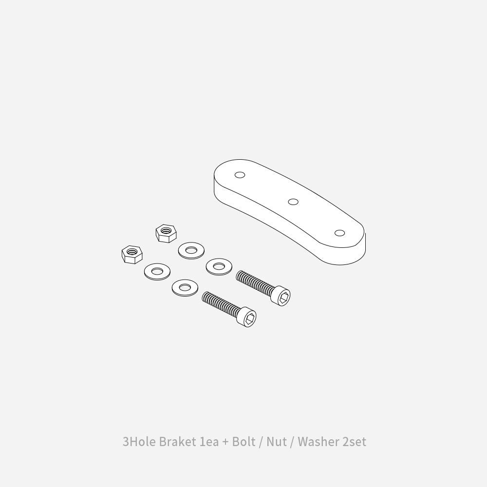 Archi Pro Series Custom Max 3-Hole Bracket